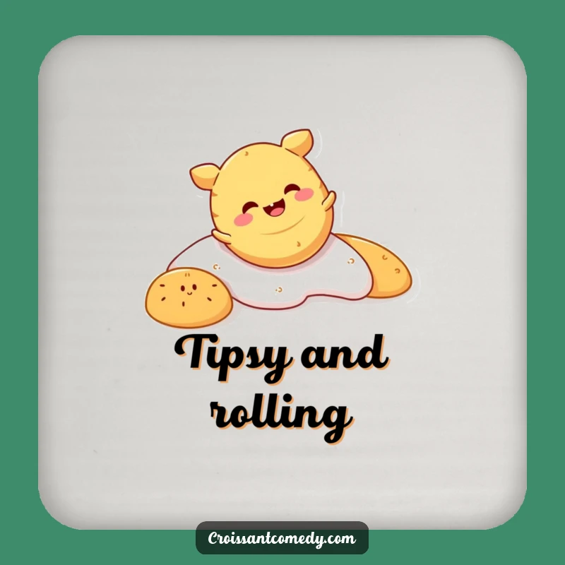 Funny Crescent Roll Coaster: Protect Surfaces with Tumbling Pastry Glee
