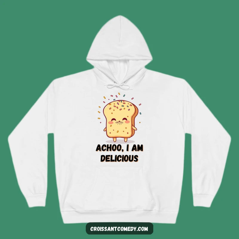 Funny Sneezing Bread Hoodie: Cozy Up with a Sprinkle Shower