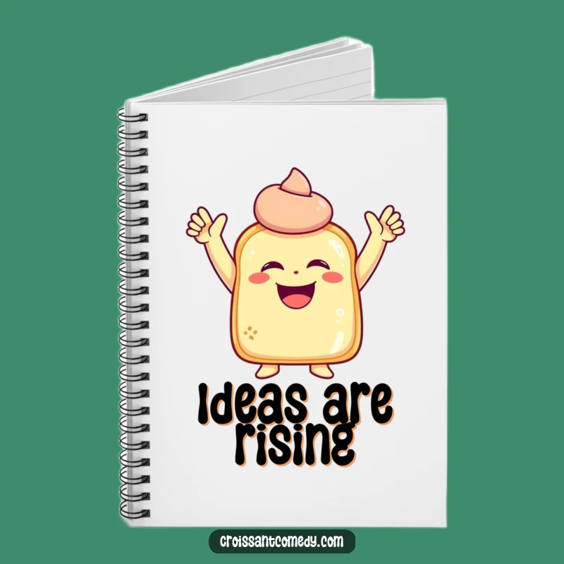 Funny Laughing Pastry Notebook: Jot Down Joy with a Happy Character
