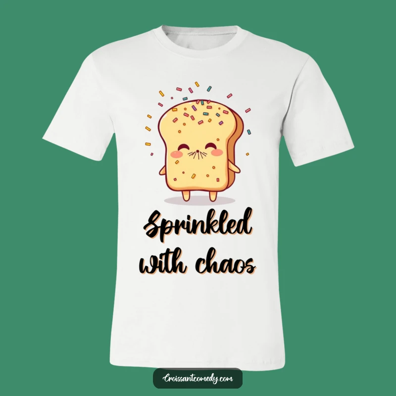 Funny Sneezing Bread T-Shirt: Wear the Sprinkle Shower of Joy